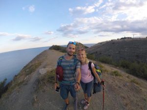 Trekking przez całą Bułgarię - przylądek Emine