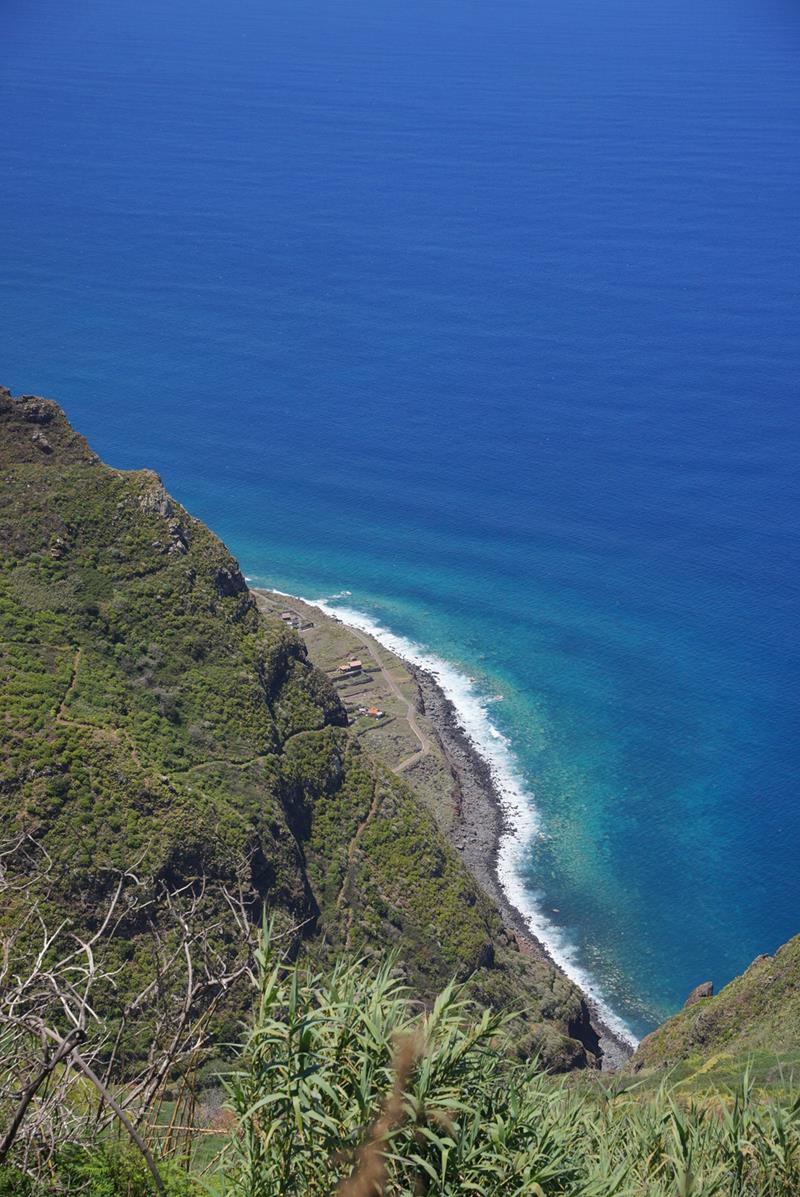 klif w stronę Achadas da Cruz