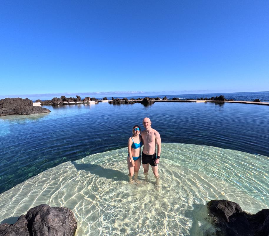 baseny wulkaniczne - Porto Moniz